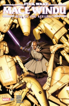Jedi Of The Republic Mace Windu 001 Cover