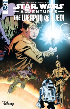 Star Wars Adventures Weapon Of Jedi 002 Cover